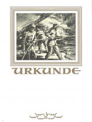 Neutrale Feuerwehrurkunde 