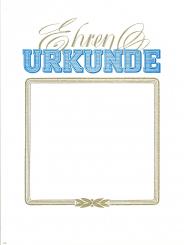 Ehrenurkunde 24x32 