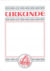 Neutrale Feuerwehrurkunde 
