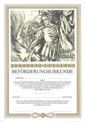 Befrderungsurkunde Feuerwehr 