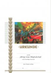 Feuerwehr mit Text 