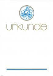 Neutrale Feuerwehr Urkunde 