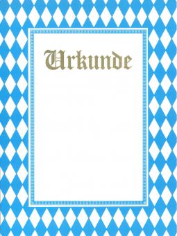 Neutrale Urkunde 24x32 
