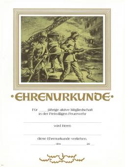 Feuerwehr mit Text 