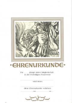 Feuerwehr mit Text 