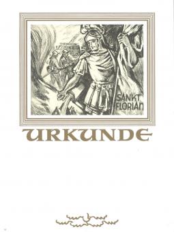 Neutrale Feuerwehrurkunde 
