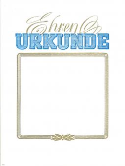 Ehrenurkunde 24x32 