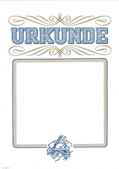 Neutrale Feuerwehr Urkunde 