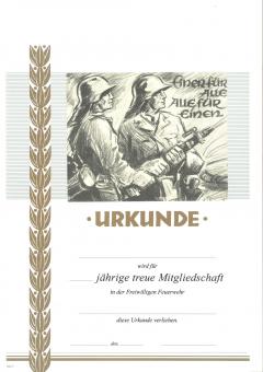 Feuerwehr mit Text 